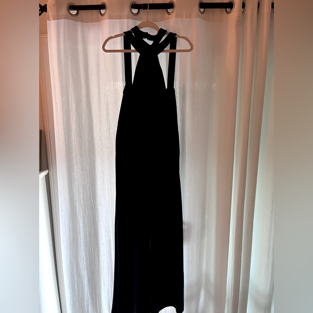Bebe Black Jumpsuit
